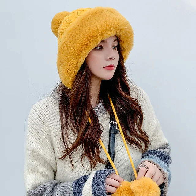 Winter Outdoor Portable Breathable Soft Comfortable Beanie Hat Image 2