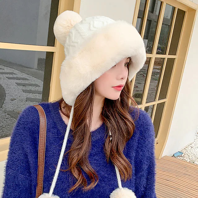 Winter Outdoor Portable Breathable Soft Comfortable Beanie Hat Image 6