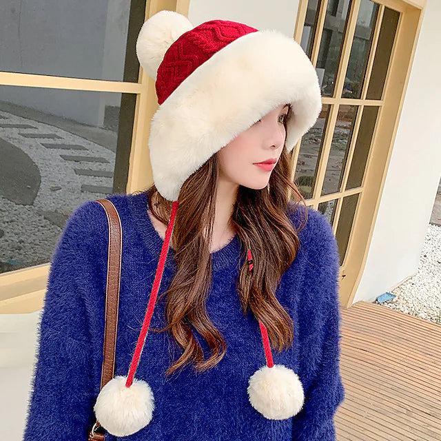 Winter Outdoor Portable Breathable Soft Comfortable Beanie Hat Image 10