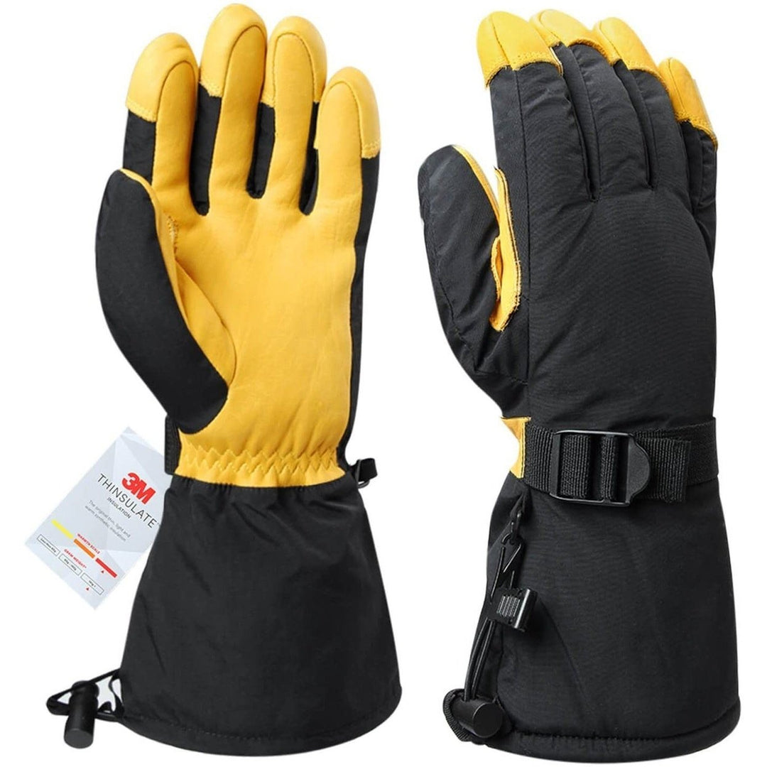 Winter Ski Thermal Gloves for Men and Women Image 3