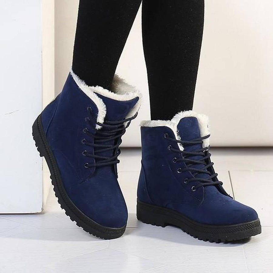 Winter Outdoor Flat Short Boots Image 1