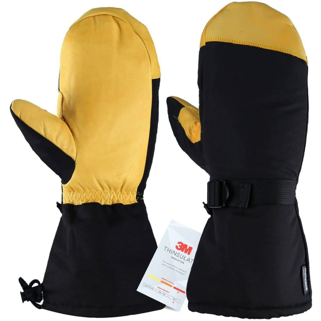 Winter Ski Thermal Gloves for Men and Women Image 4