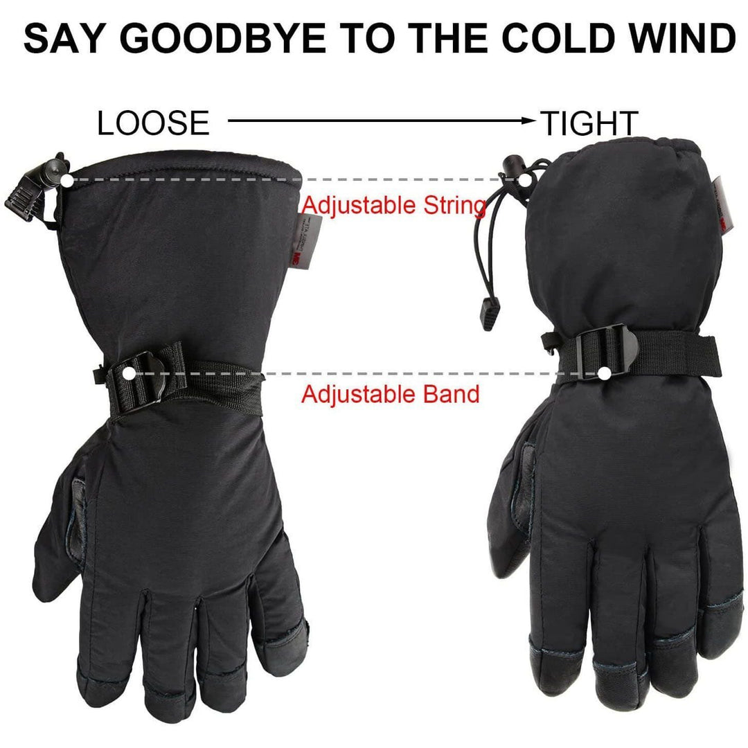 Winter Ski Thermal Gloves for Men and Women Image 6