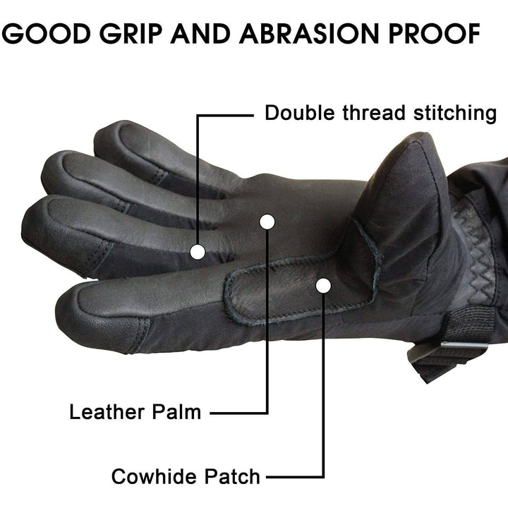 Winter Ski Thermal Gloves for Men and Women Image 7