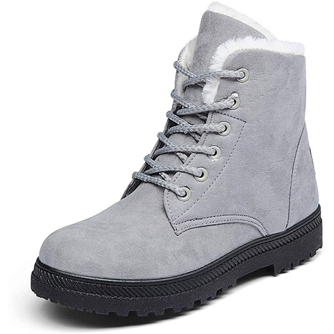 Winter Outdoor Flat Short Boots Image 4