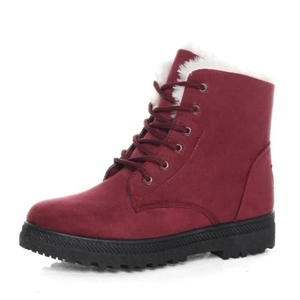 Winter Outdoor Flat Short Boots Image 6