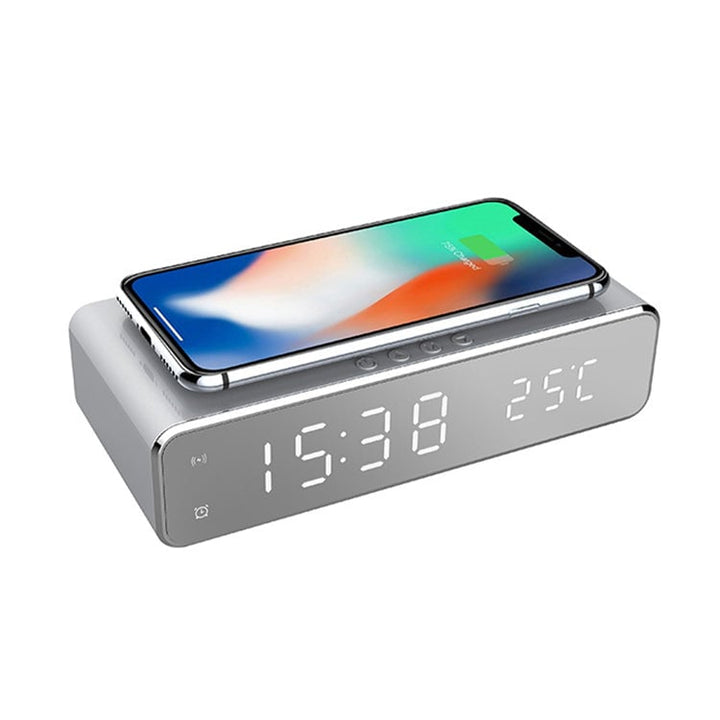 Wireless Charging Digital Alarm Clock Image 2