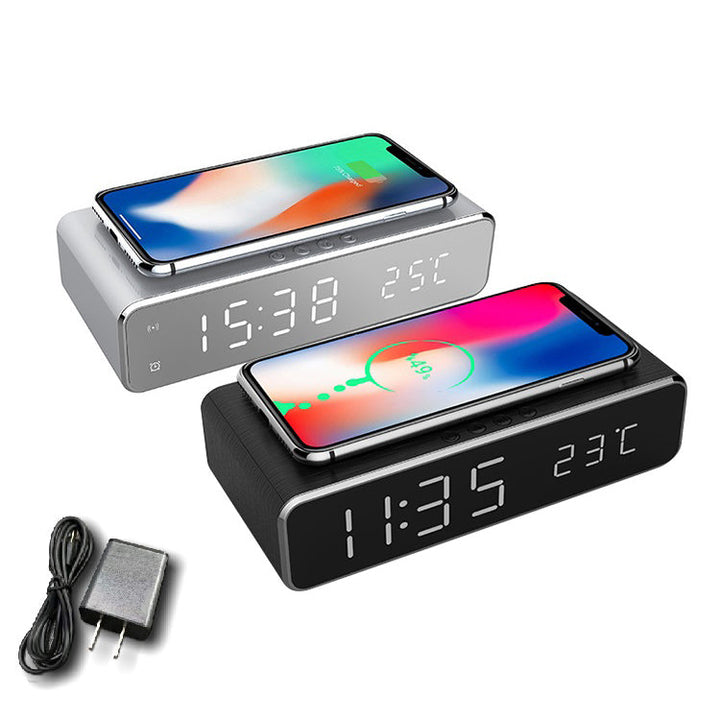 Wireless Charging Digital Alarm Clock Image 3