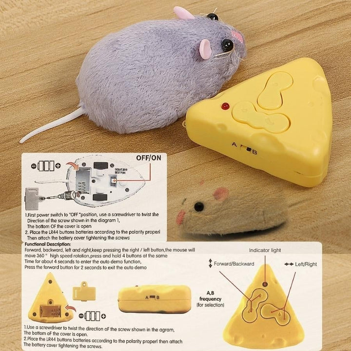 Wireless Electronic Remote Control Mouse Toy Image 4