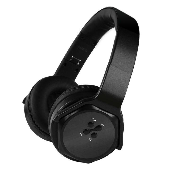 Wireless Foldable Headphones with Built-in Speaker Image 1