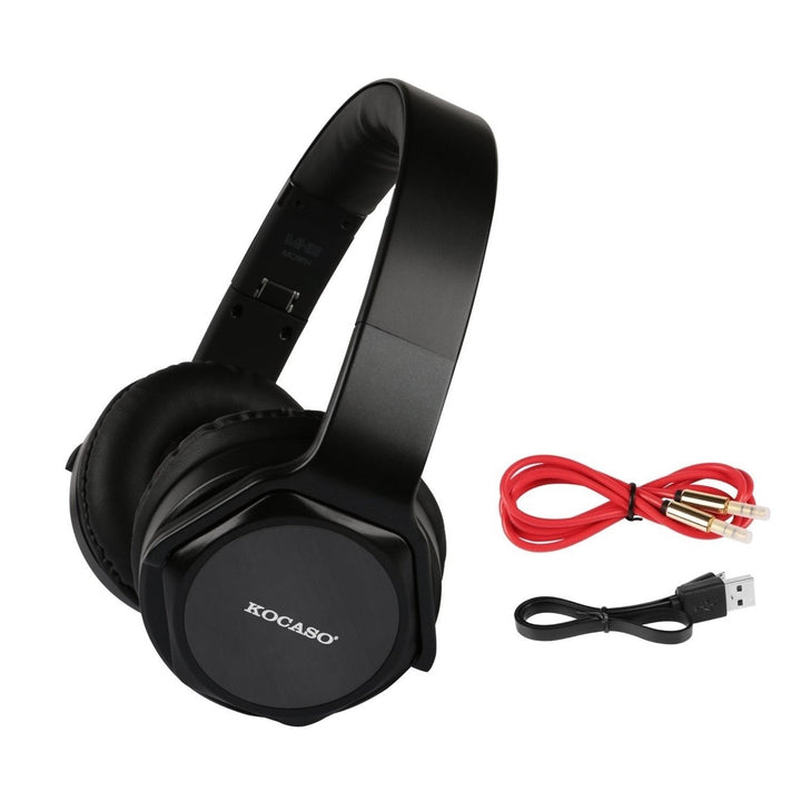 Wireless Foldable Headphones with Built-in Speaker Image 9