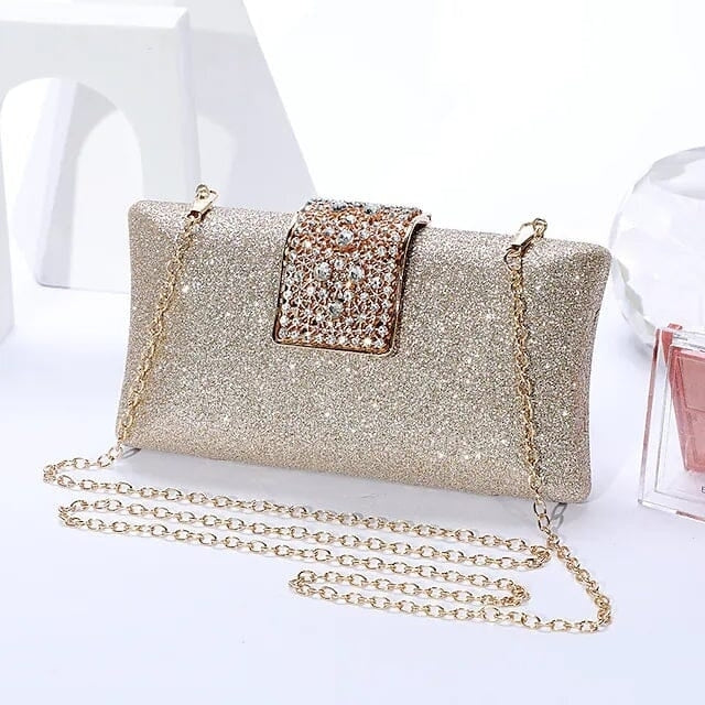 Womens Evening Bag Chain Bag Bridal Purse Image 7