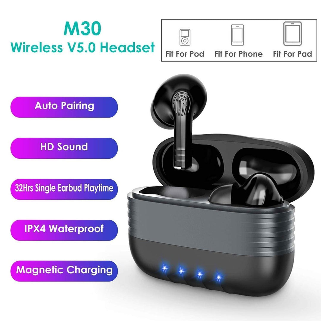 Waterproof Wireless 5.0 TWS Earbuds Image 10