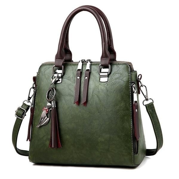 Womens Fashion Pu Leather Crossbody Handbag Image 3