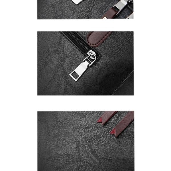 Womens Fashion Pu Leather Crossbody Handbag Image 7