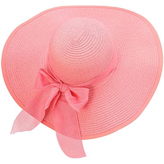 Womens Floppy Wide Brim Beach Hat Image 6