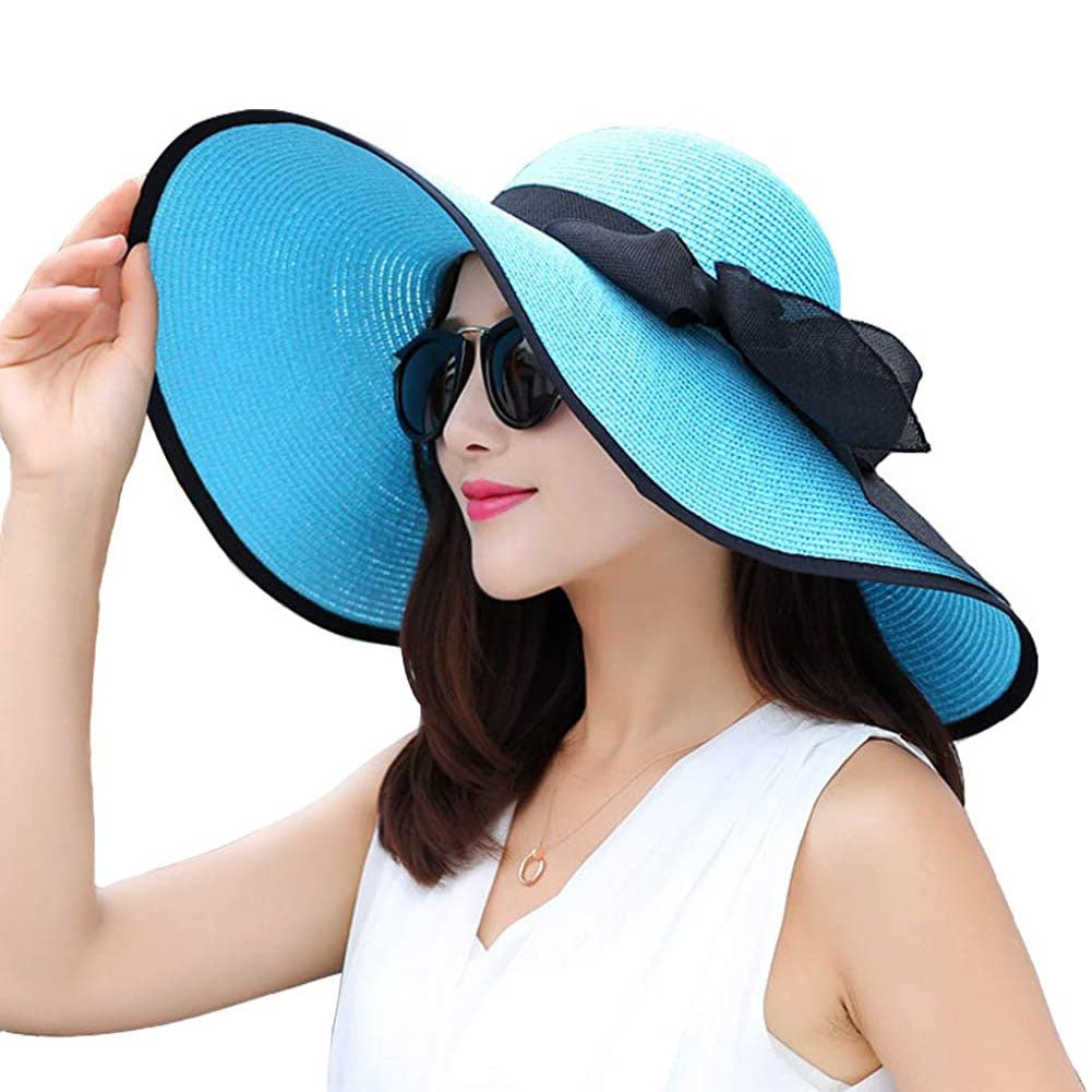 Womens Foldable Floppy Hat Image 2