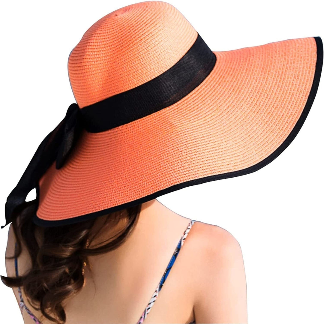 Womens Foldable Floppy Hat Image 4