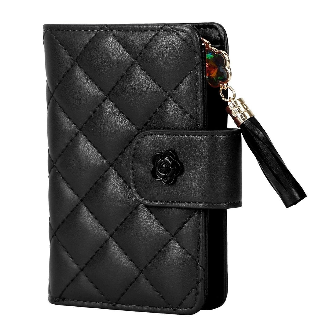 Women PU Leather Clutch Wallet Image 1