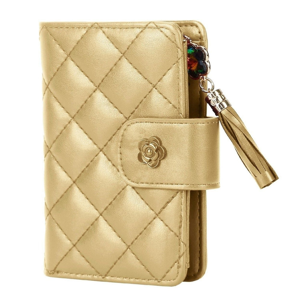 Women PU Leather Clutch Wallet Image 2