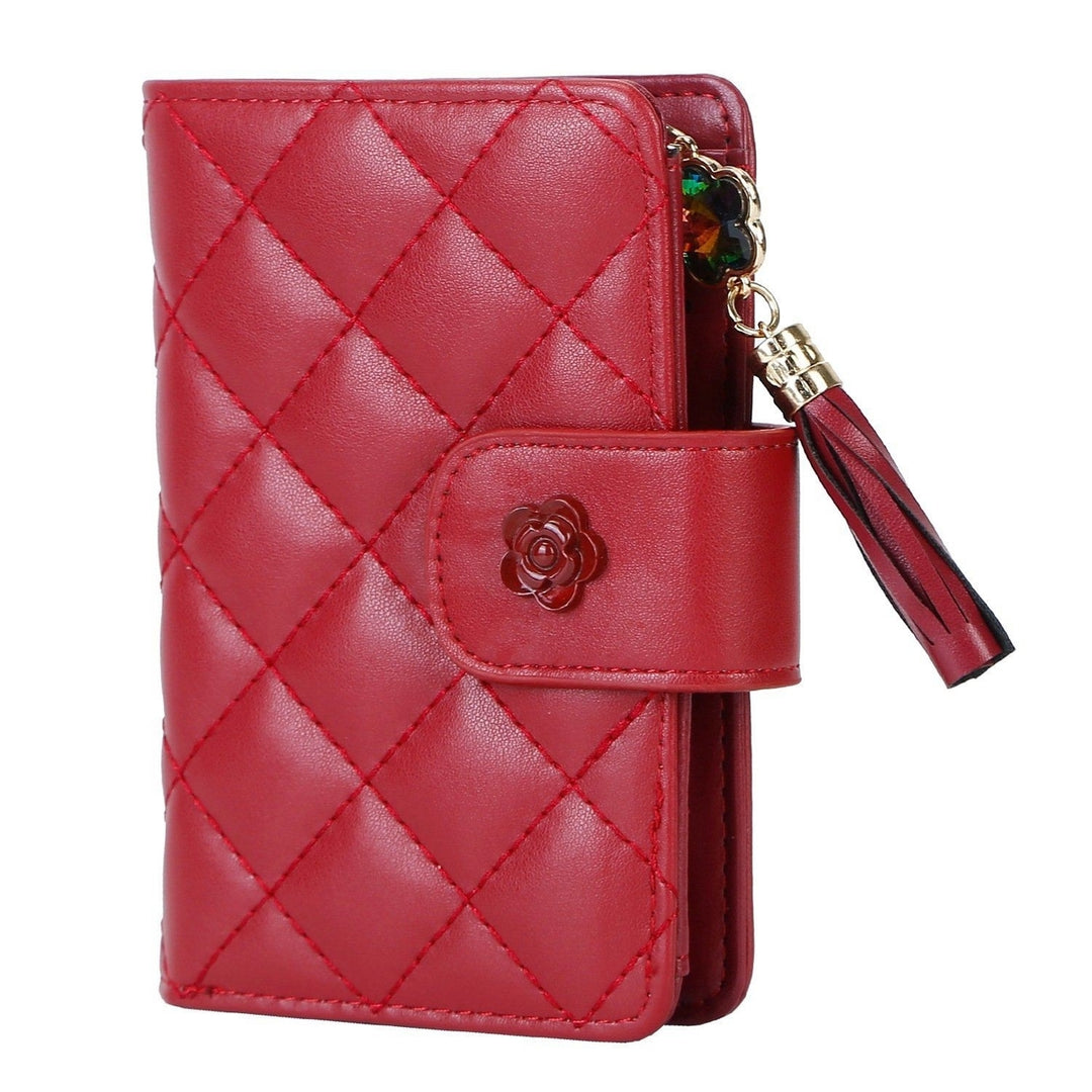 Women PU Leather Clutch Wallet Image 3