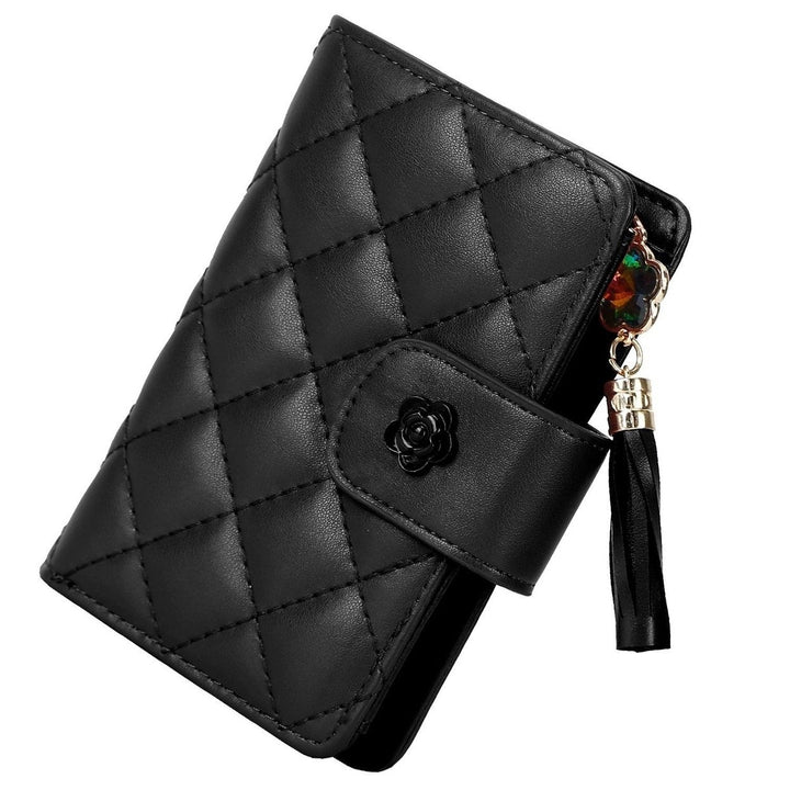 Women PU Leather Clutch Wallet Image 4