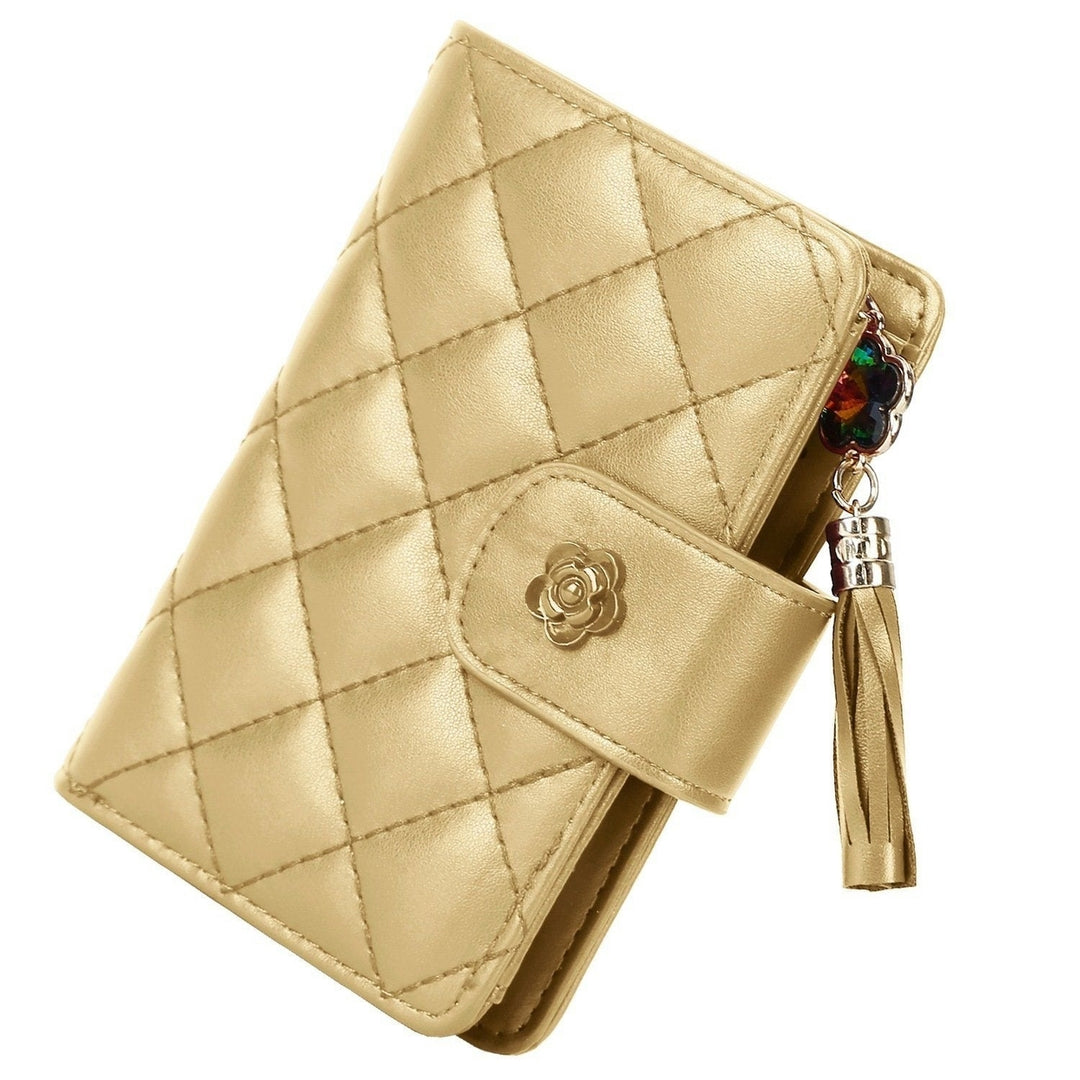 Women PU Leather Clutch Wallet Image 8