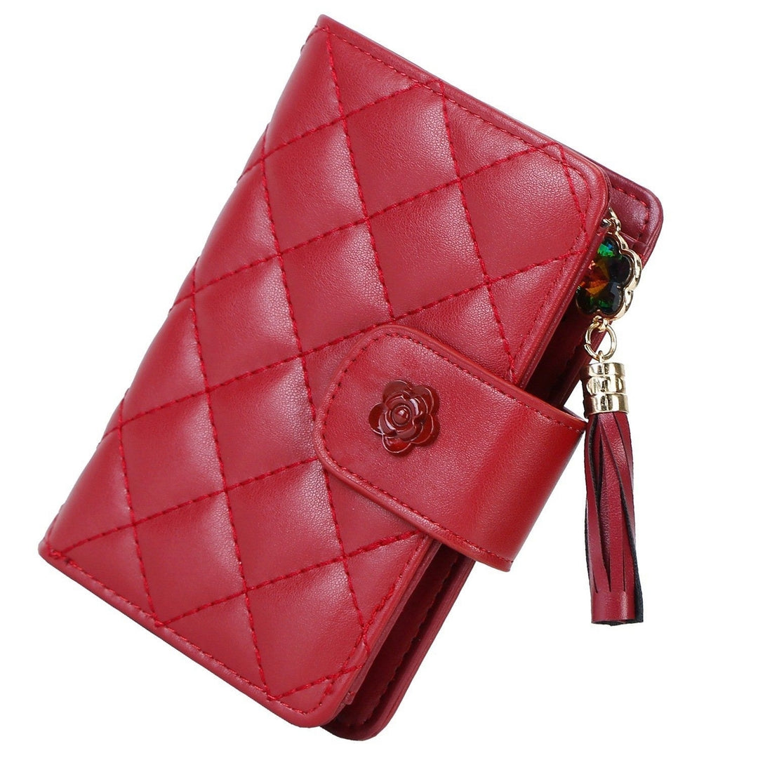 Women PU Leather Clutch Wallet Image 11