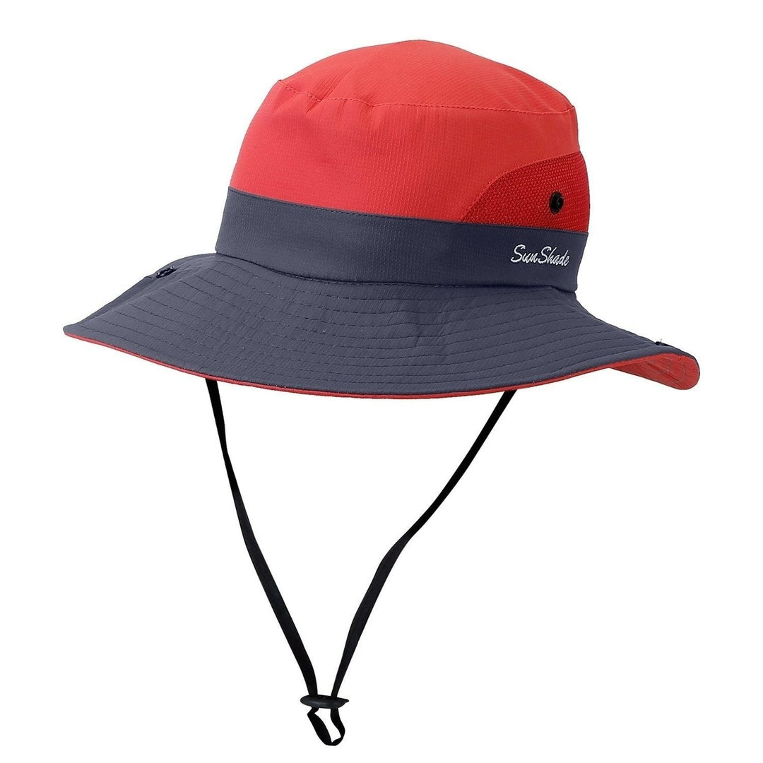 Women Summer Sun Bucket Hats Foldable Image 3