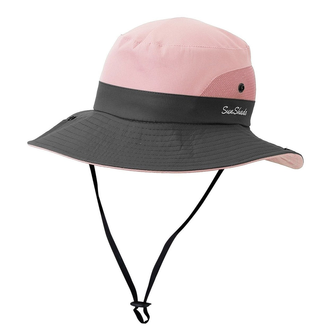 Women Summer Sun Bucket Hats Foldable Image 4