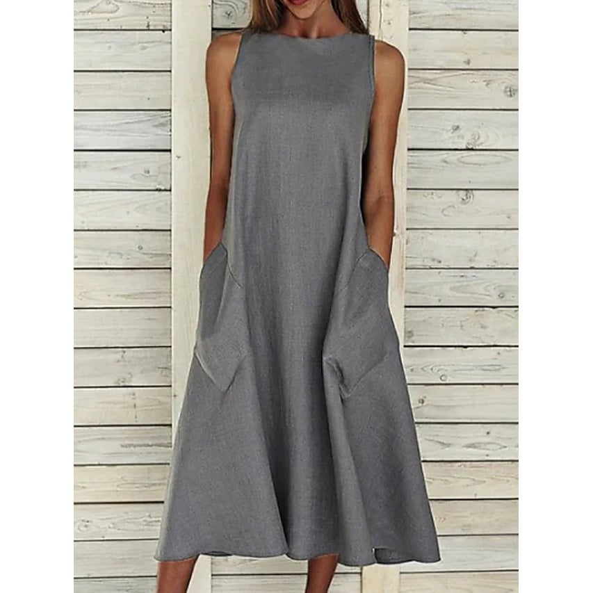 Womens A-Line Dress Image 1