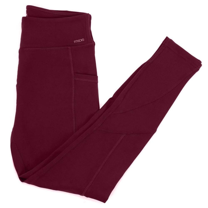 Womens All-Day Active High Waist Full Length Leggings With Side Pockets Image 4