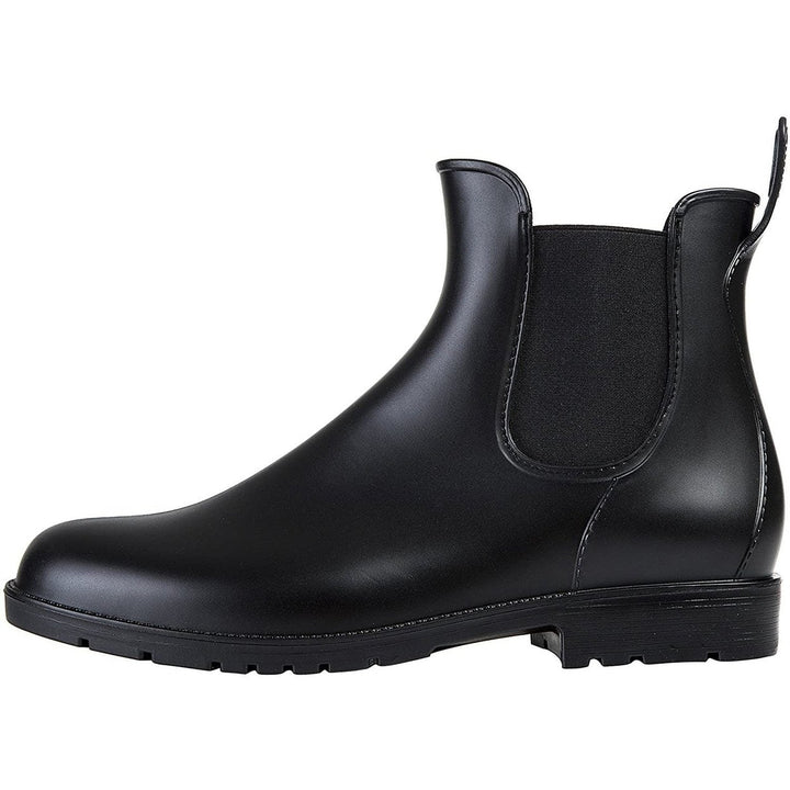 Womens Ankle Rain Boots Waterproof Chelsea Boots Image 8