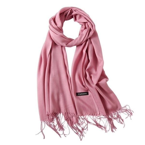 Womens Cashmere Wool Scarf Image 4