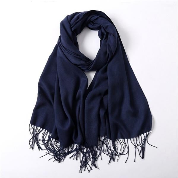 Womens Cashmere Wool Scarf Image 7