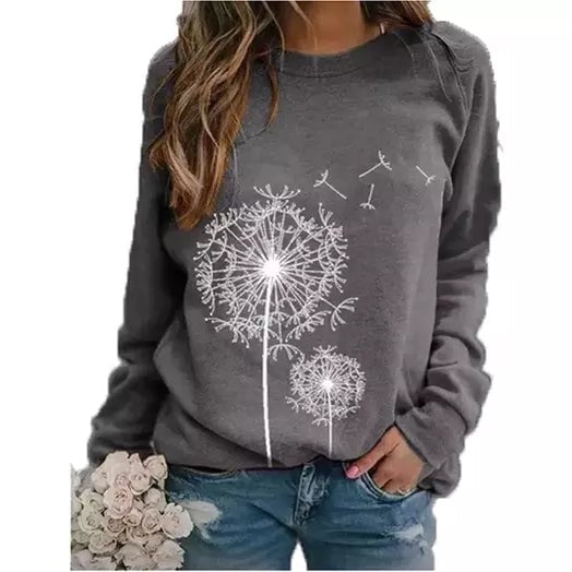 Womens Casual Dandelion Top Image 3