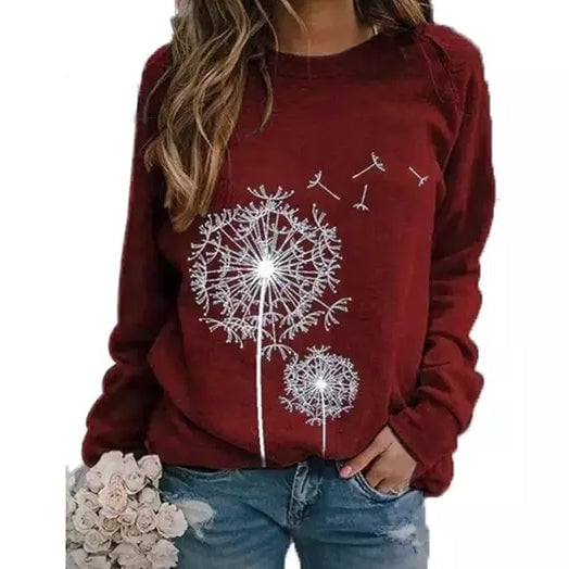 Womens Casual Dandelion Top Image 6