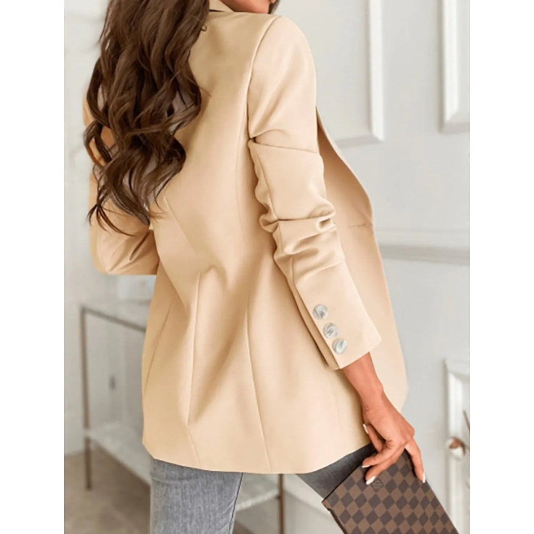 Womens Casual Long Sleeve Blazer Image 8