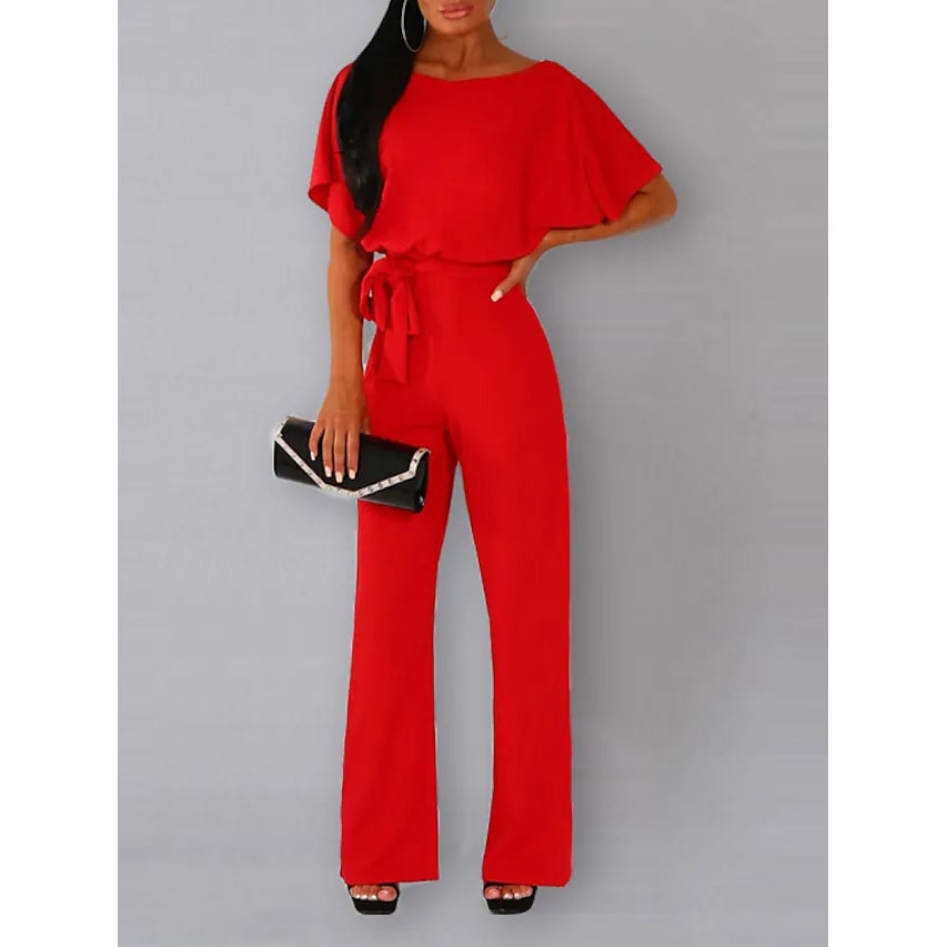 Womens Casual Loose Jumpsuit Image 4