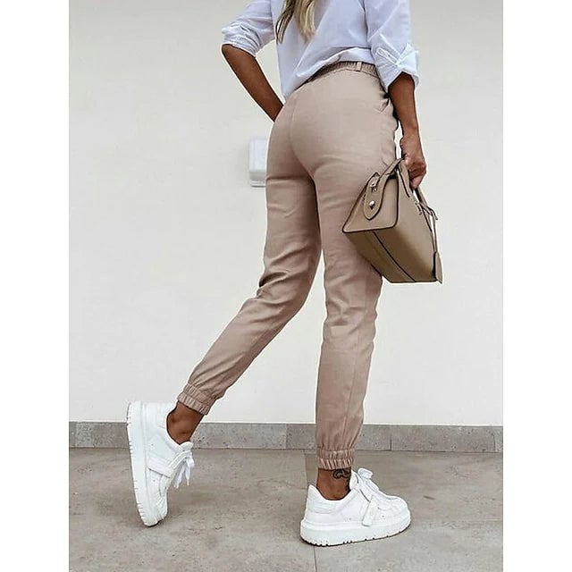 Womens Casual Sports Dress Pants Image 9