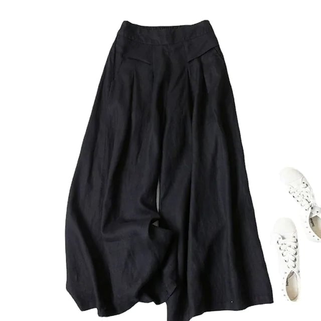 Womens Casual Wide Leg Pants Image 2