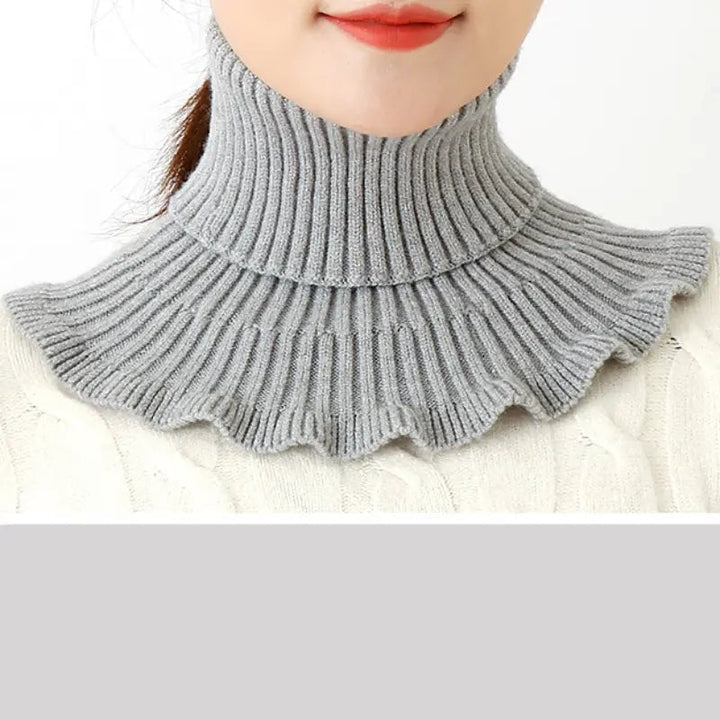 Womens Coldproof Warm Knitted Neck Scarf Image 6