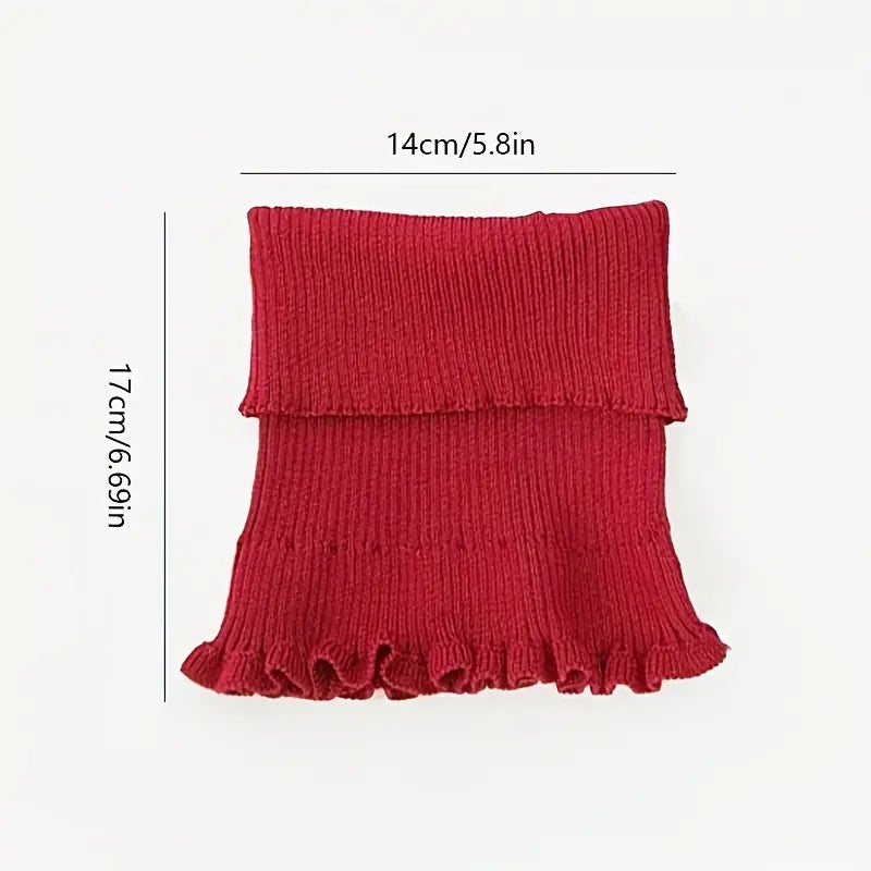 Womens Coldproof Warm Knitted Neck Scarf Image 8