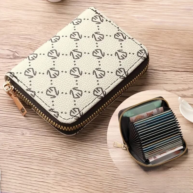 Zipper Around Credit Card Holder Image 3