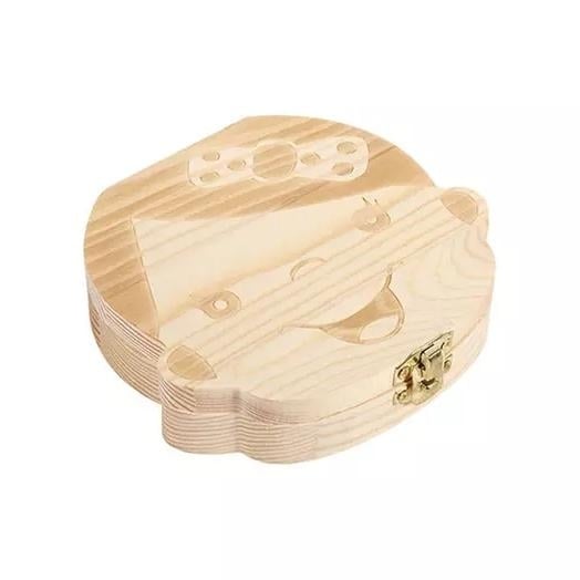 Wooden Storage Keepsake Box For Baby Teeth Image 7