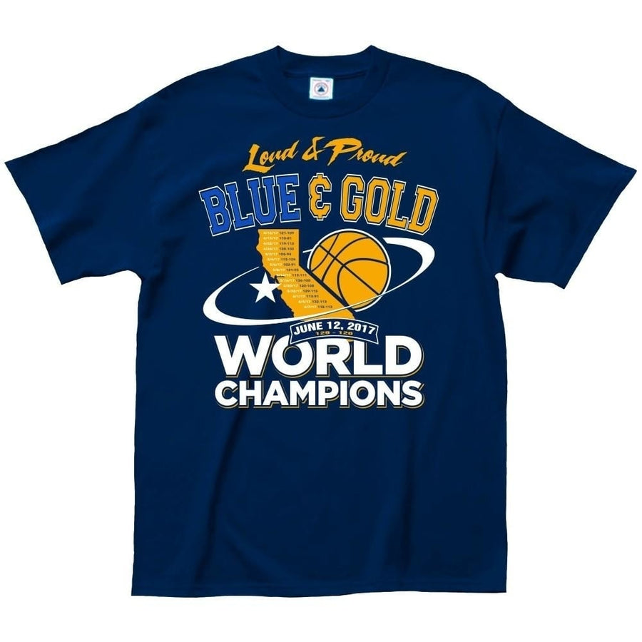 World Champs Golden State Warriors T-Shirt - Assorted Sizes Image 1