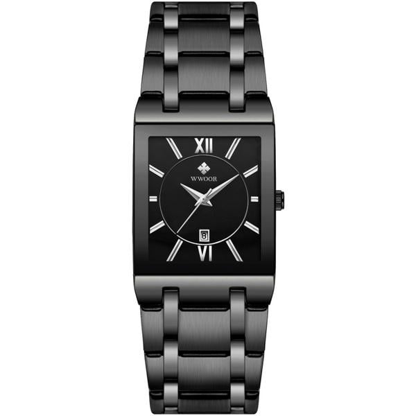 WWOOR Luxus Men Fashion Square Date Watch Image 2