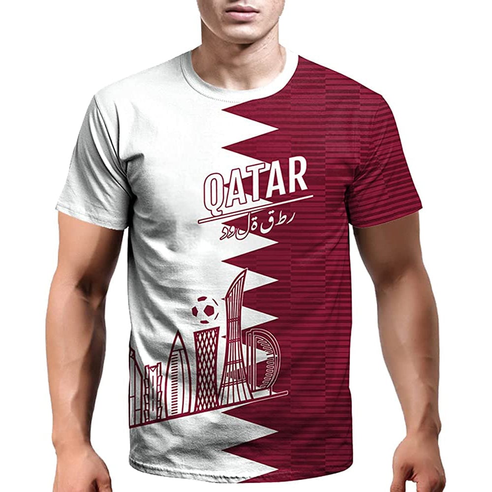 World Cup 2022 Soccer Jersey Women and Mens Football T-Shirts Image 1