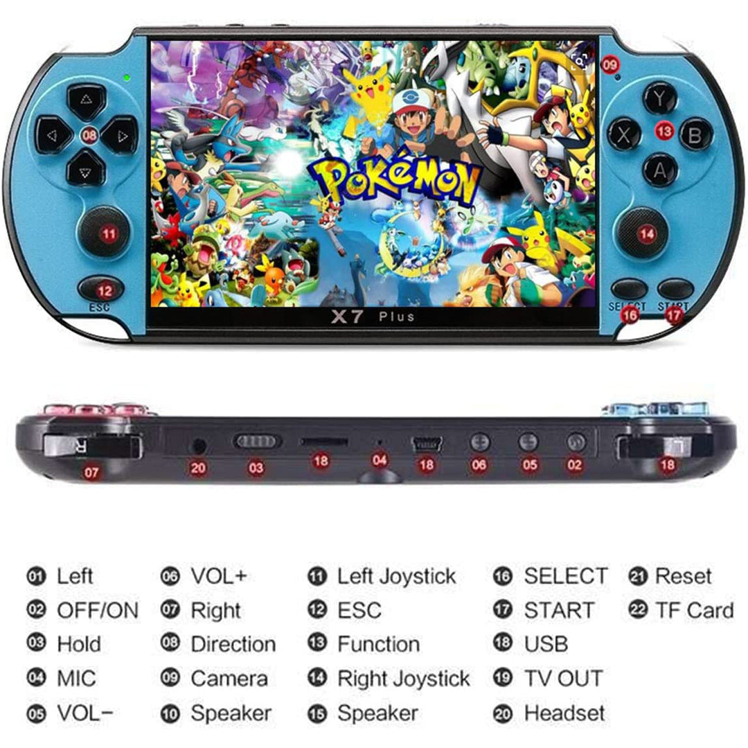 X7Plus Dual Joystick Portable Handheld Game Console Image 9