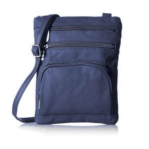 XL Super Soft Leather Crossbody Bag Image 2